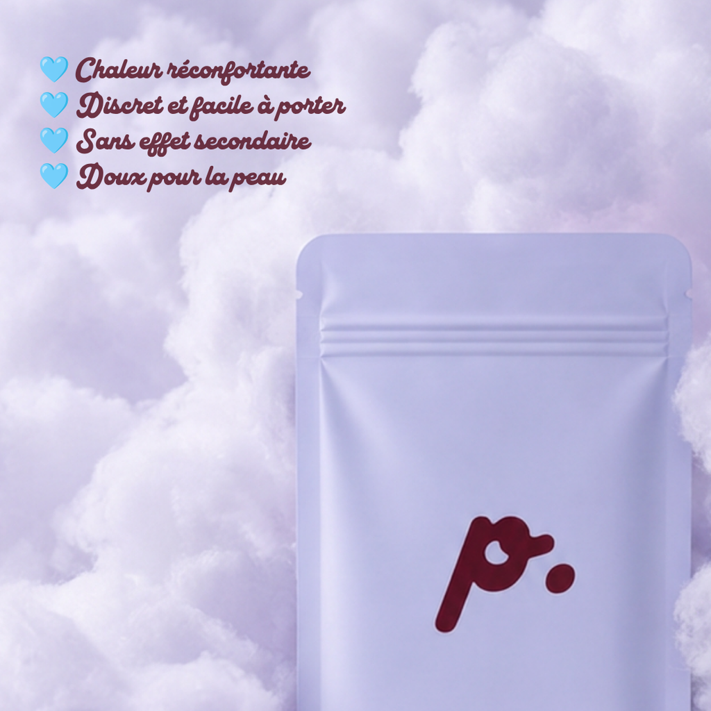 Le patch anti-douleurs de règles qui te suit partout.